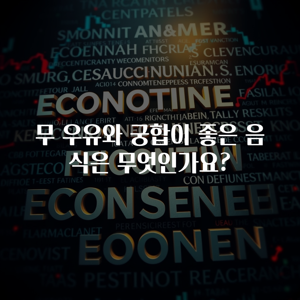 무 우유와 궁합이 좋은 음식은 무엇인가요?