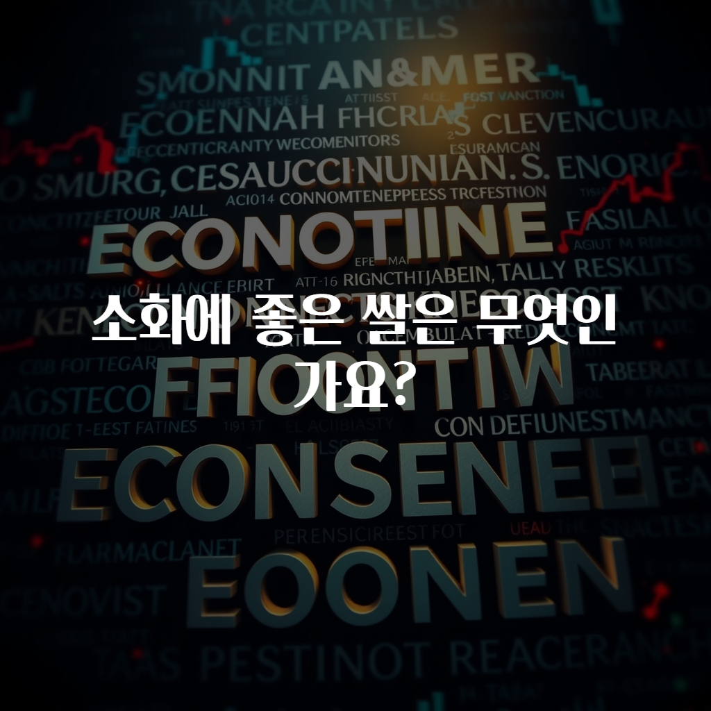 소화에 좋은 쌀은 무엇인가요?