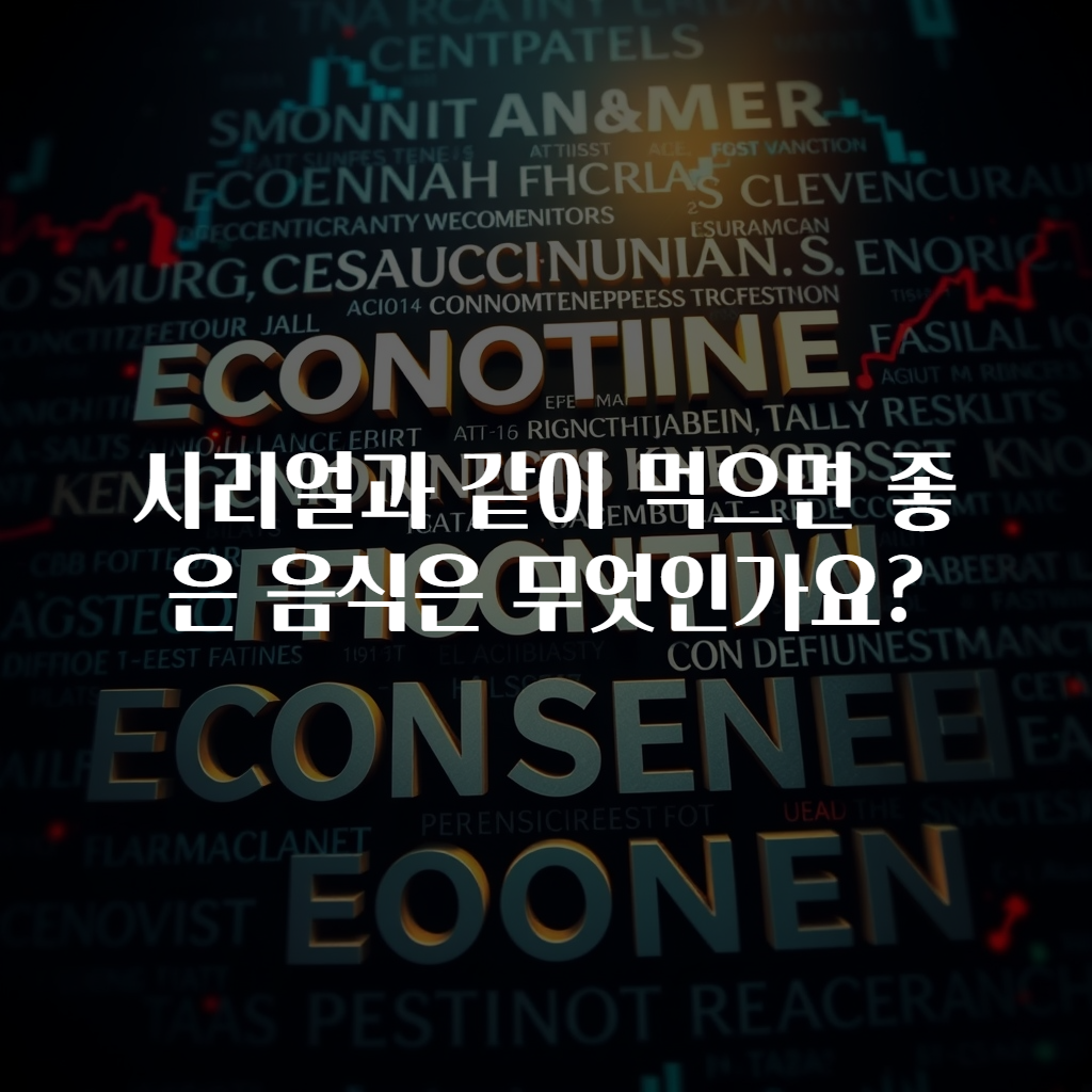 시리얼과 같이 먹으면 좋은 음식은 무엇인가요?