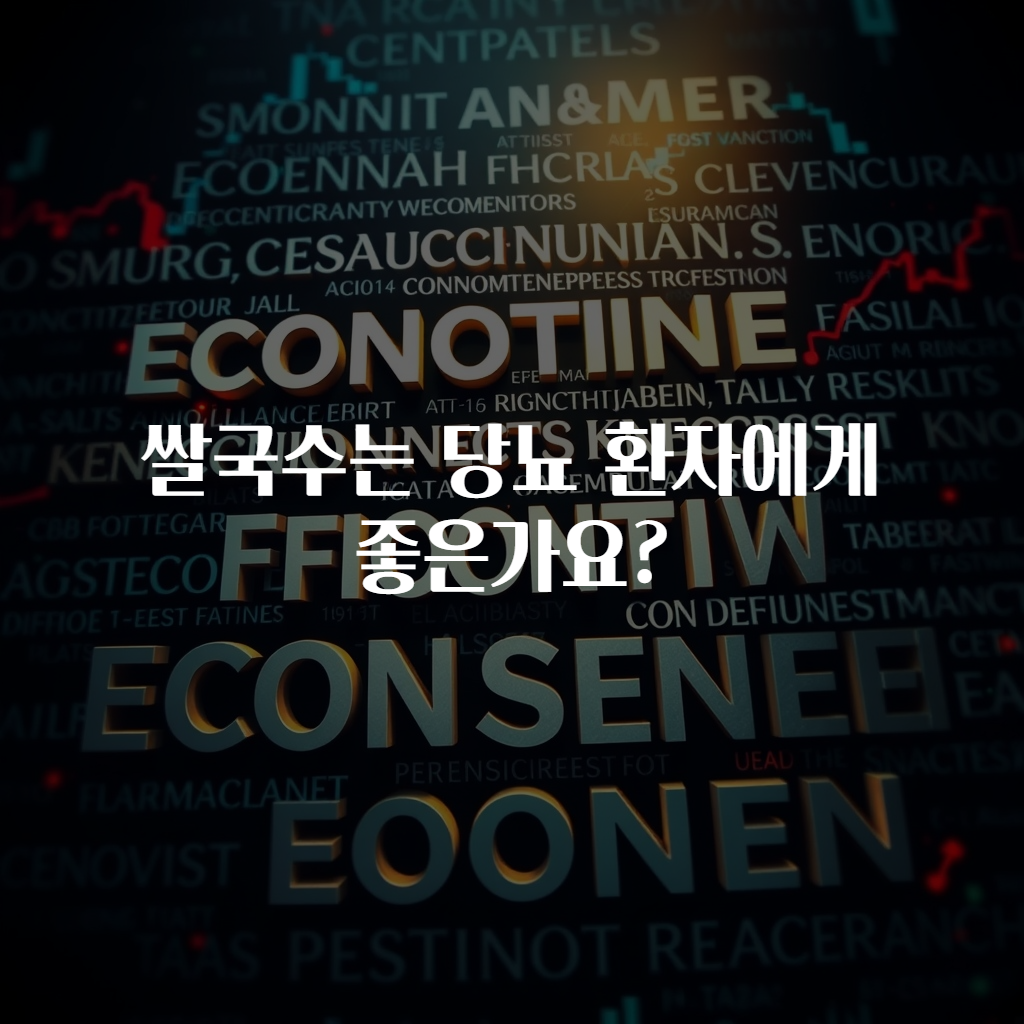 쌀국수는 당뇨 환자에게 좋은가요?