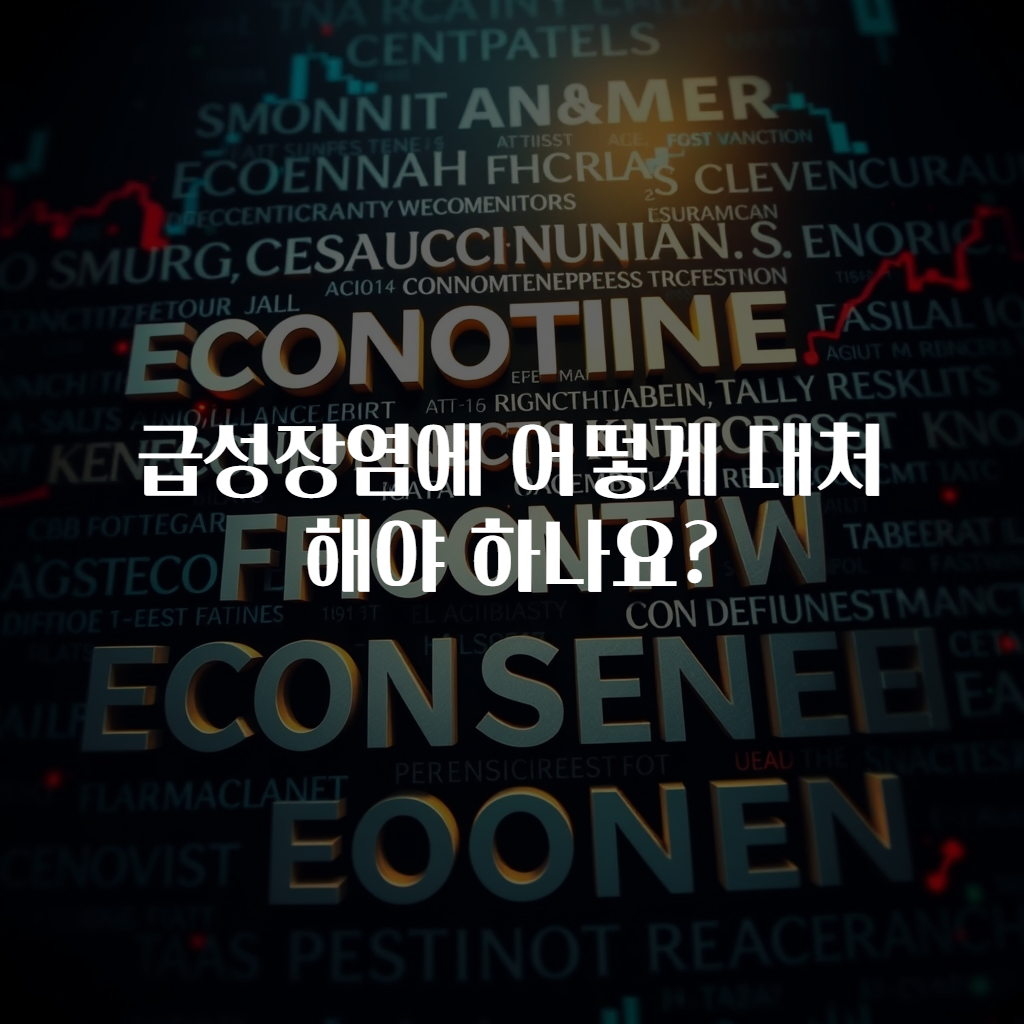 급성장염에 어떻게 대처해야 하나요?