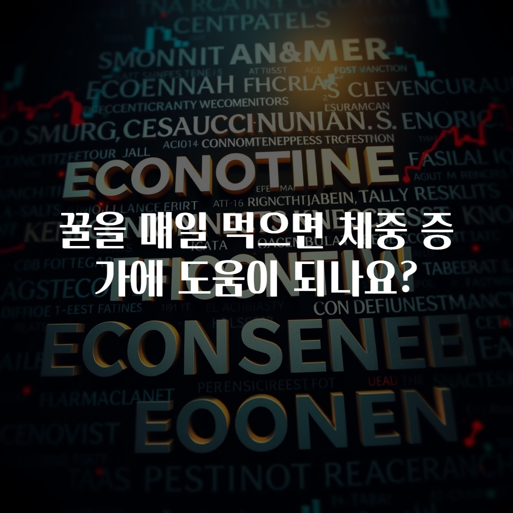 꿀을 매일 먹으면 체중 증가에 도움이 되나요?