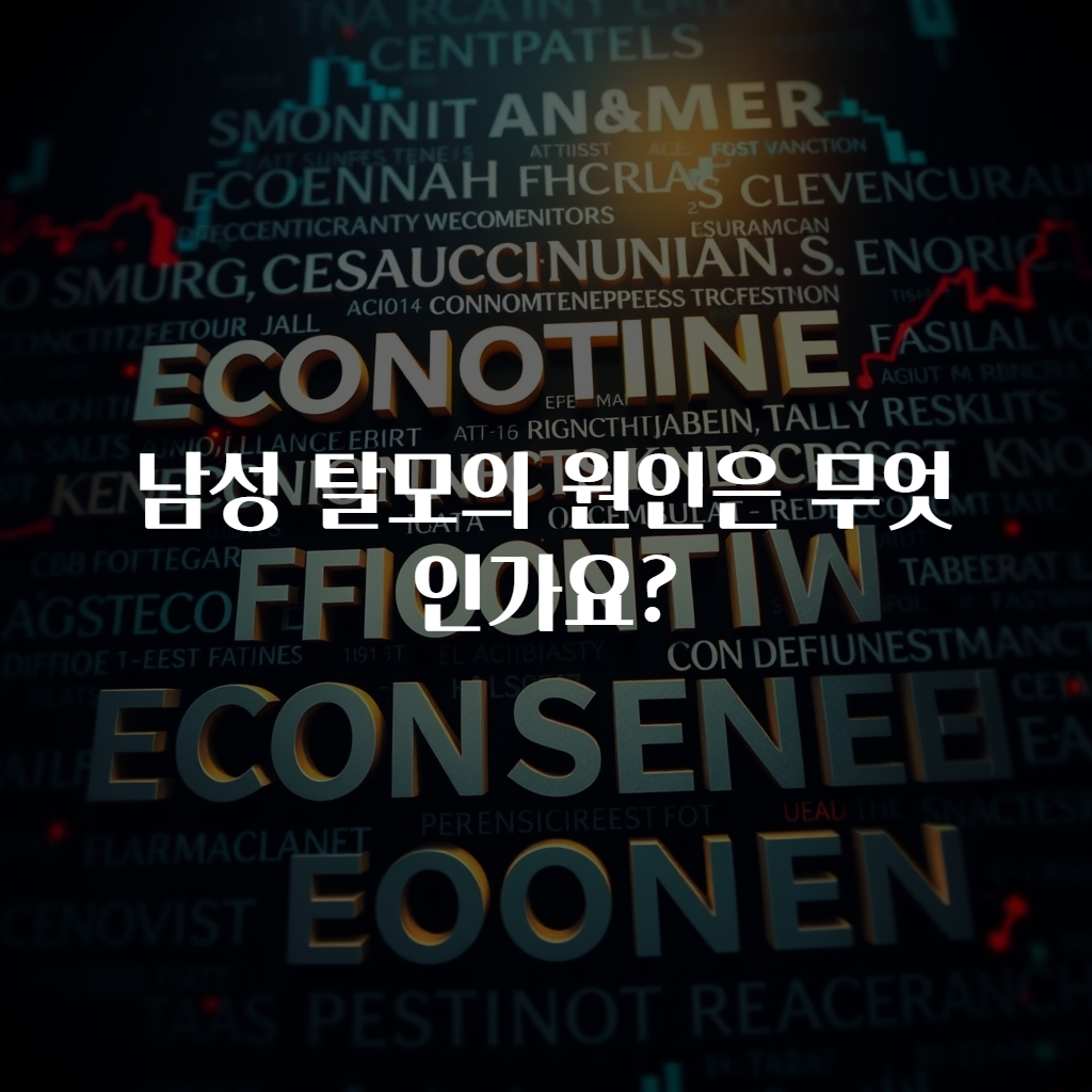 남성 탈모의 원인은 무엇인가요?