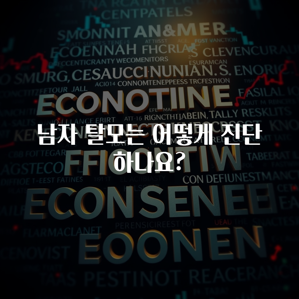 남자 탈모는 어떻게 진단하나요?