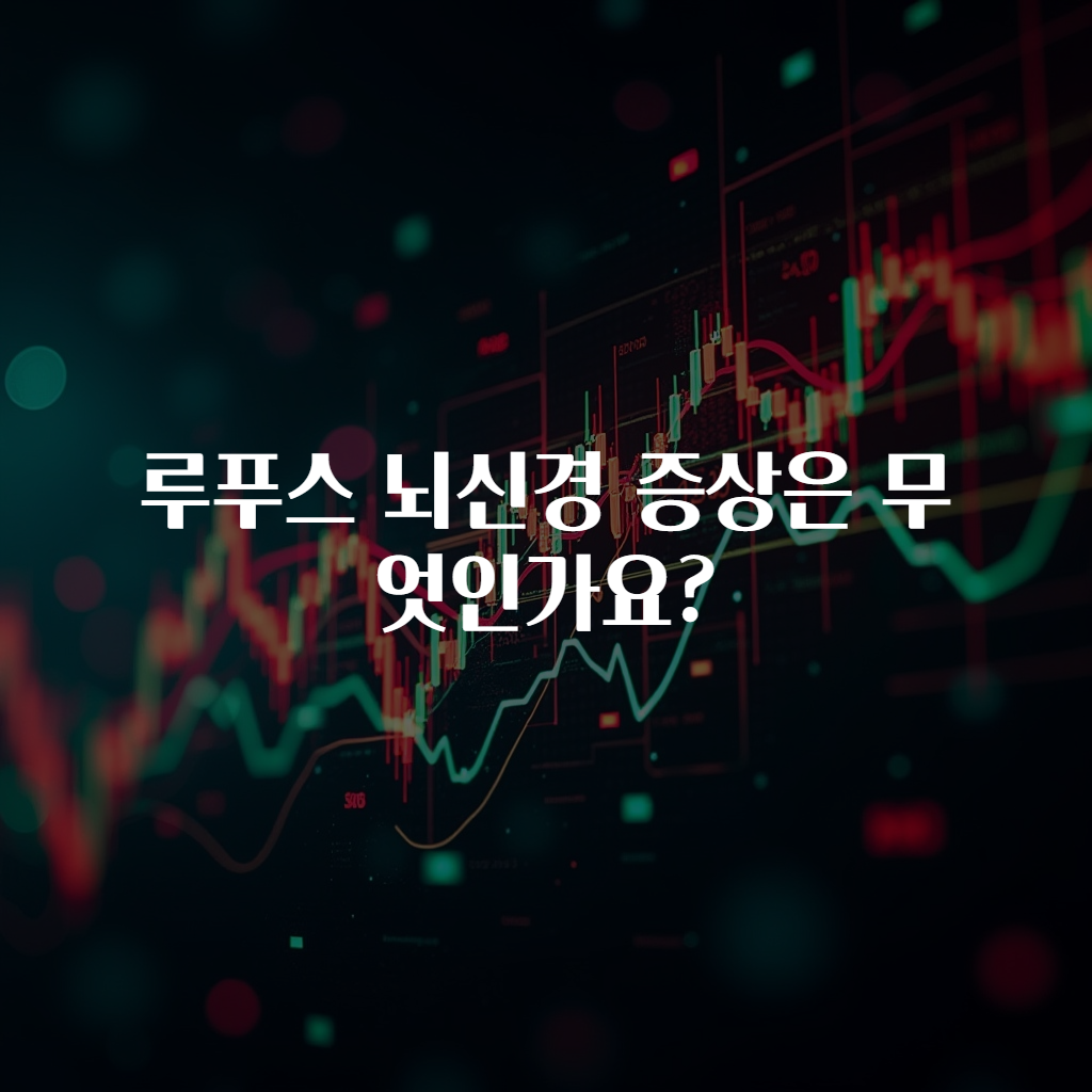 루푸스 뇌신경 증상은 무엇인가요?