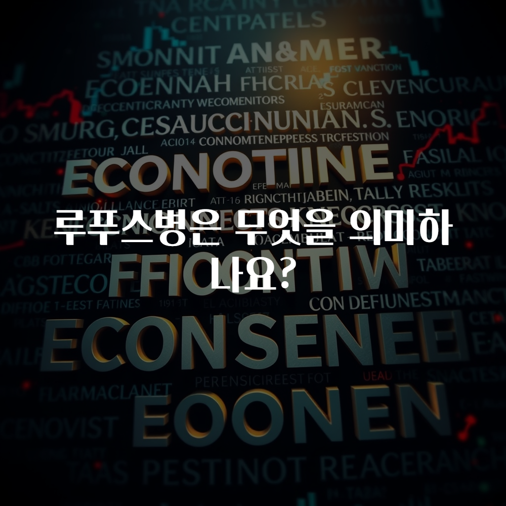 루푸스병은 무엇을 의미하나요?