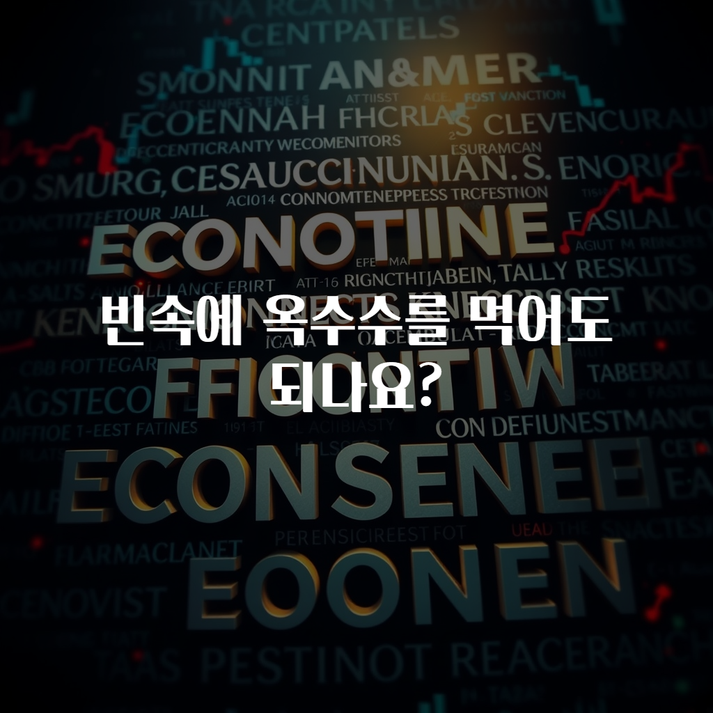 빈속에 옥수수를 먹어도 되나요?