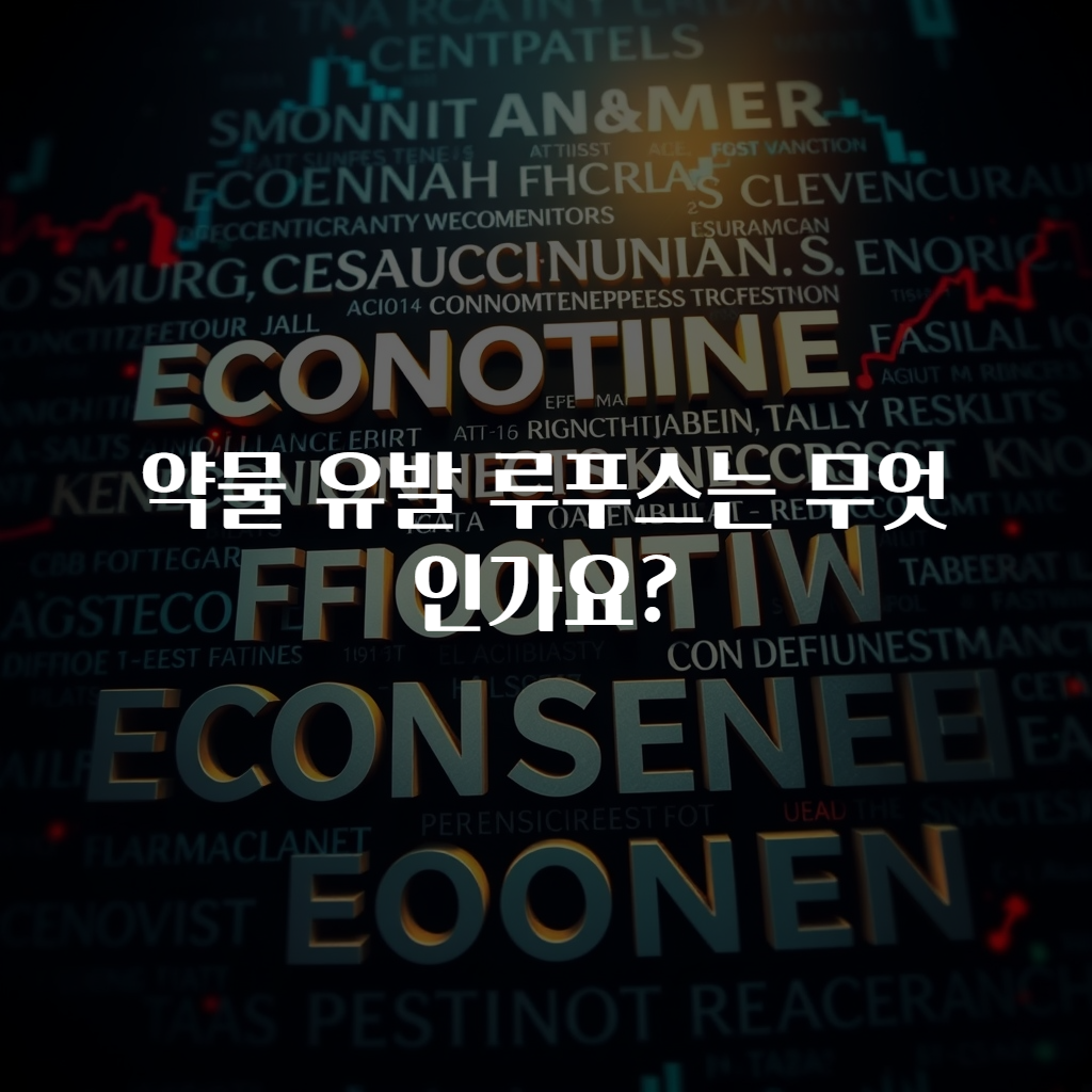 약물 유발 루푸스는 무엇인가요?