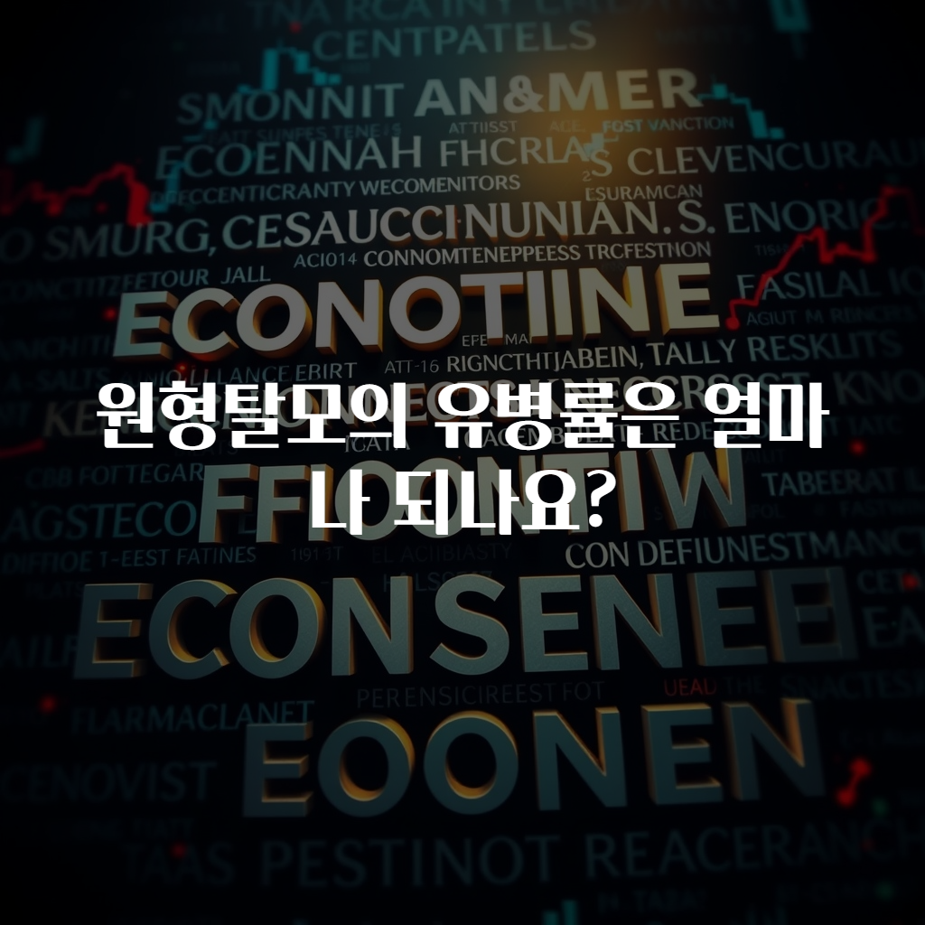원형탈모의 유병률은 얼마나 되나요?