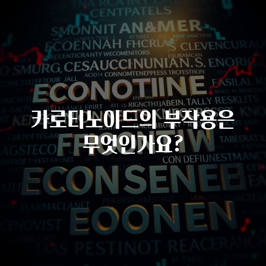 카로티노이드의 부작용은 무엇인가요?
