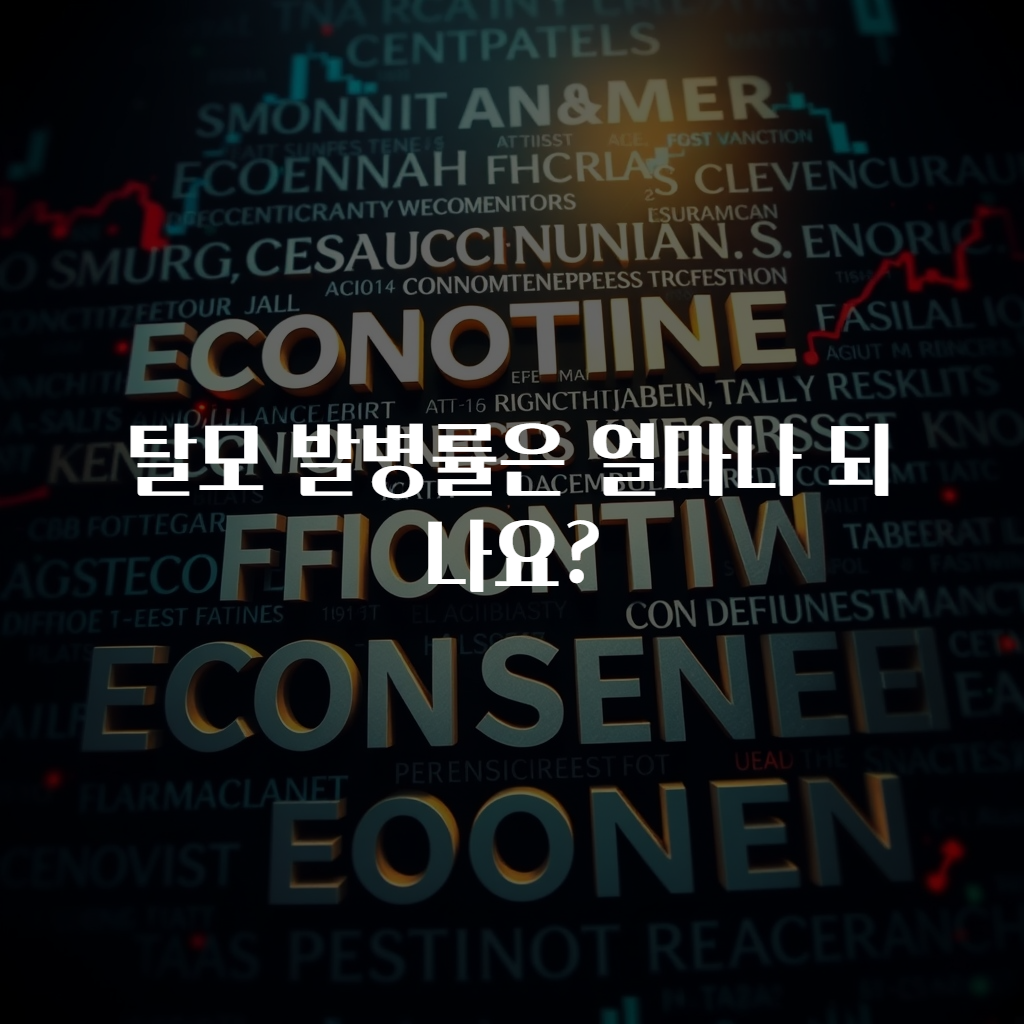 탈모 발병률은 얼마나 되나요?