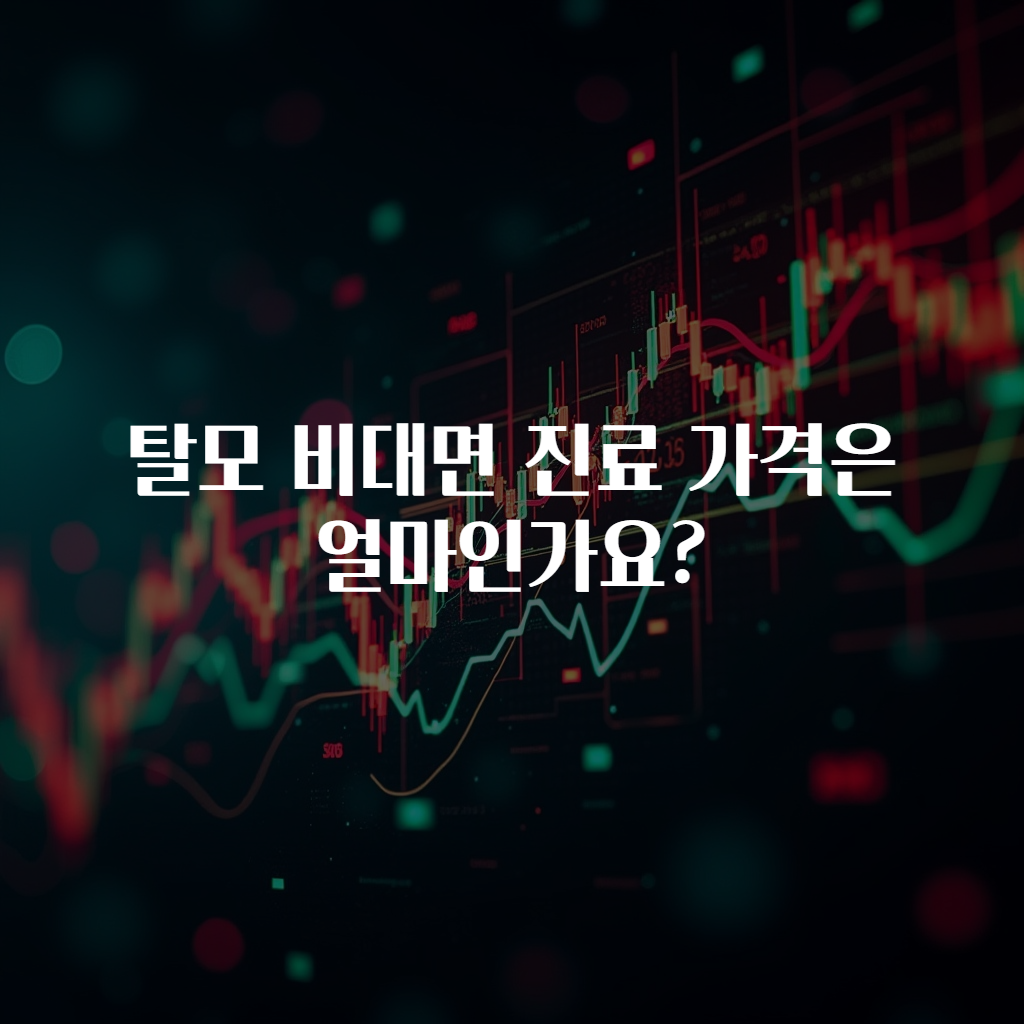 탈모 비대면 진료 가격은 얼마인가요?