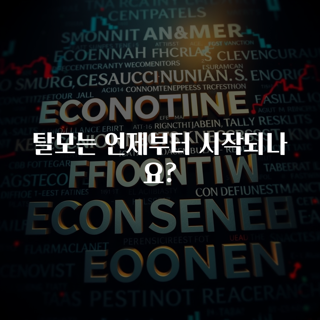 탈모는 언제부터 시작되나요?