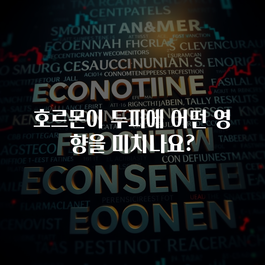 호르몬이 두피에 어떤 영향을 미치나요?