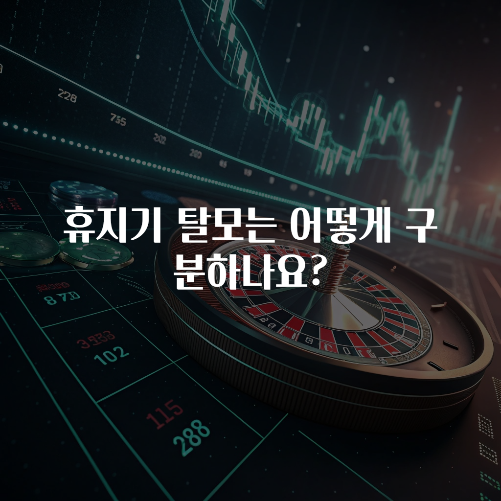 휴지기 탈모는 어떻게 구분하나요?