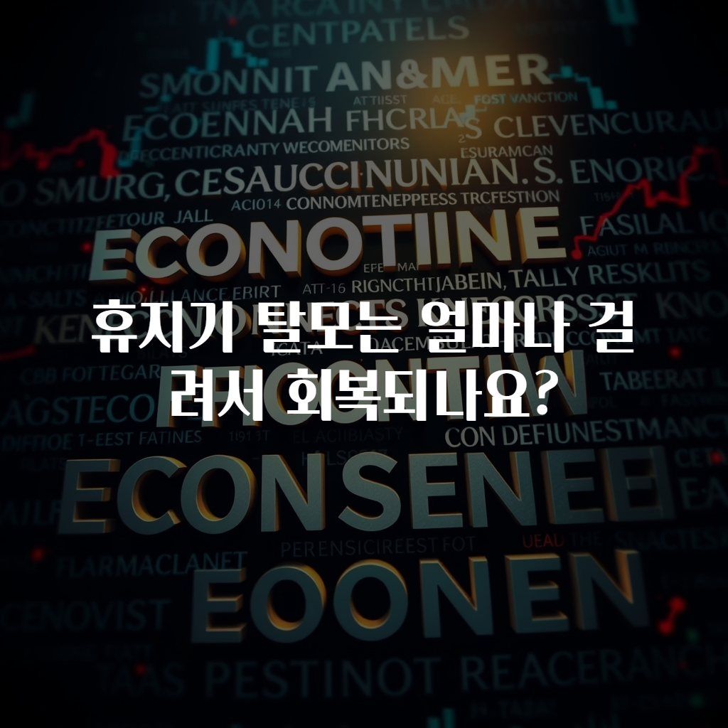 휴지기 탈모는 얼마나 걸려서 회복되나요?