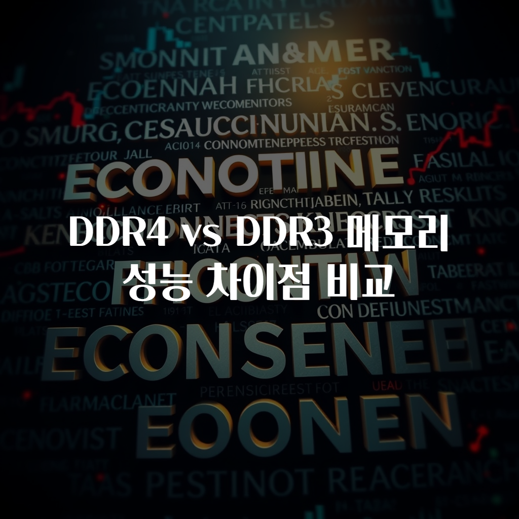 DDR4 vs DDR3 메모리 성능 차이점 비교