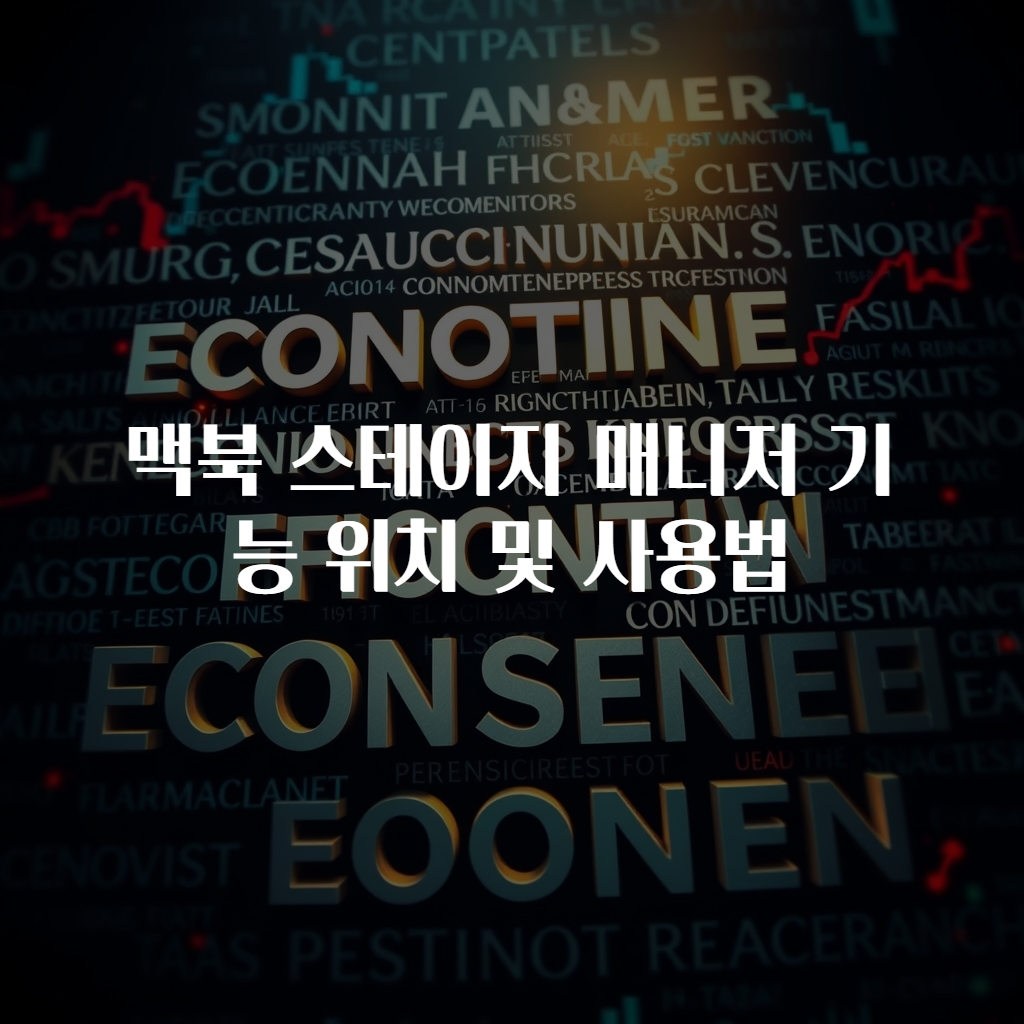 맥북 스테이지 매니저 기능 위치 및 사용법