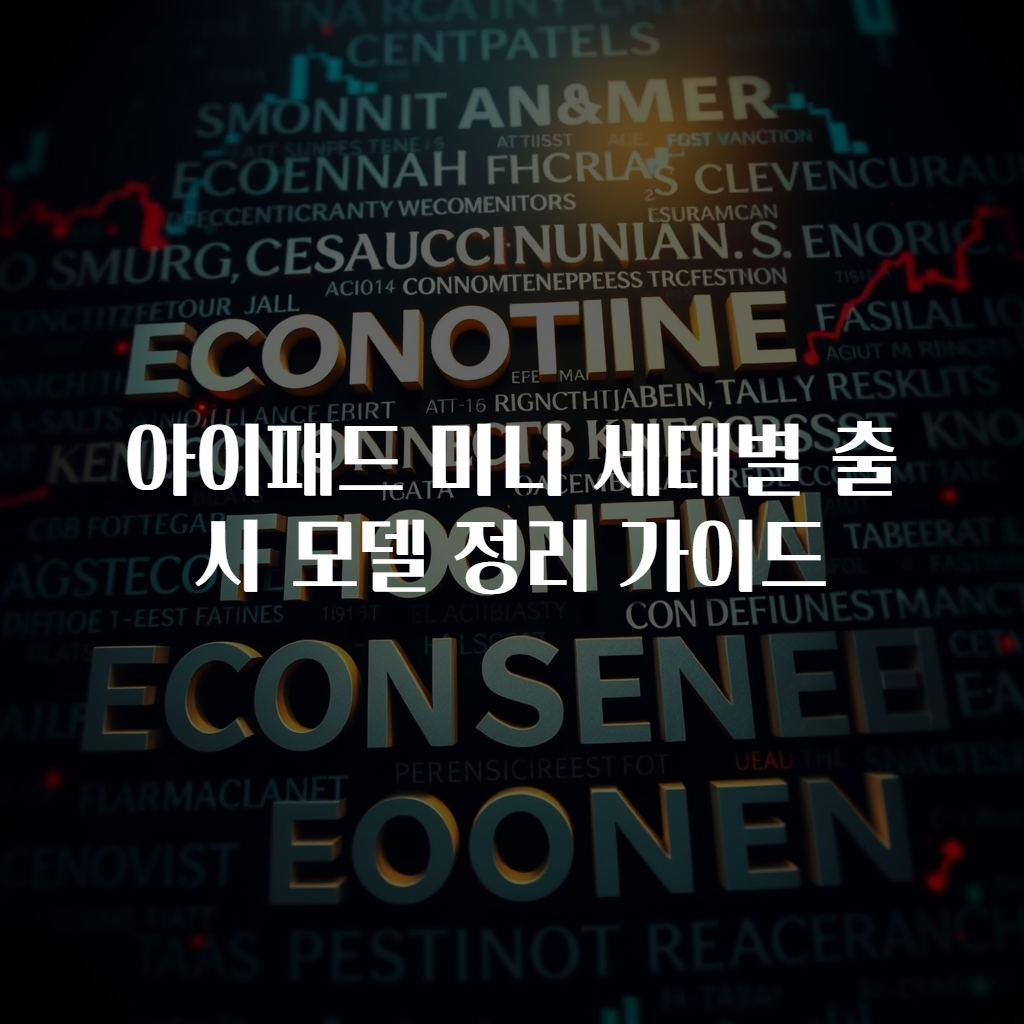 아이패드 미니 세대별 출시 모델 정리 가이드