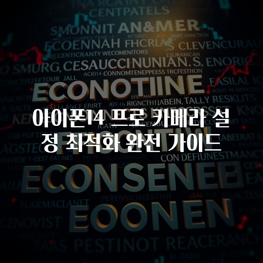 아이폰14 프로 카메라 설정 최적화 완전 가이드