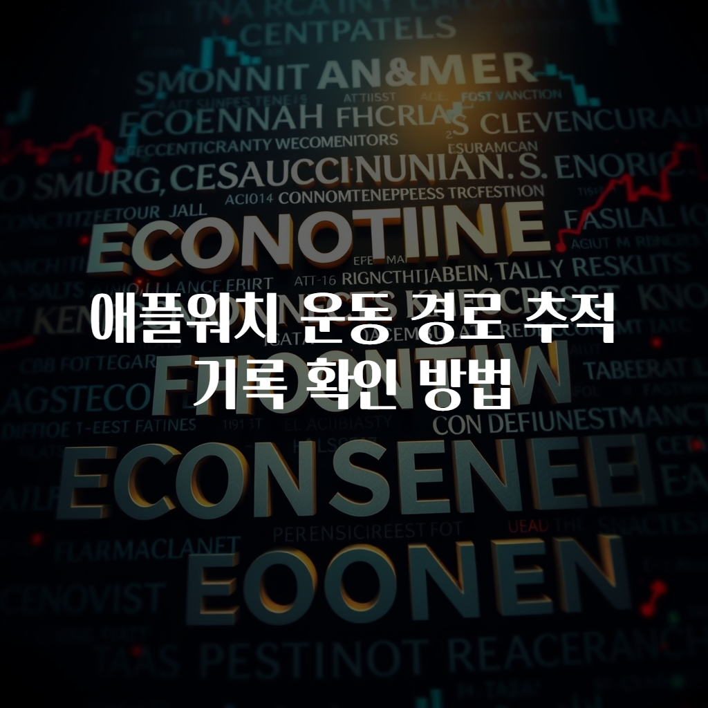 애플워치 운동 경로 추적 기록 확인 방법