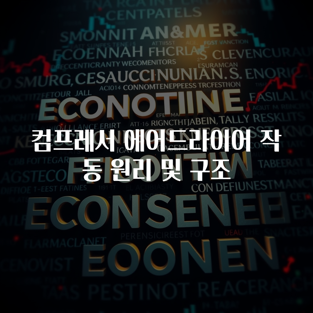 컴프레서 에어드라이어 작동 원리 및 구조