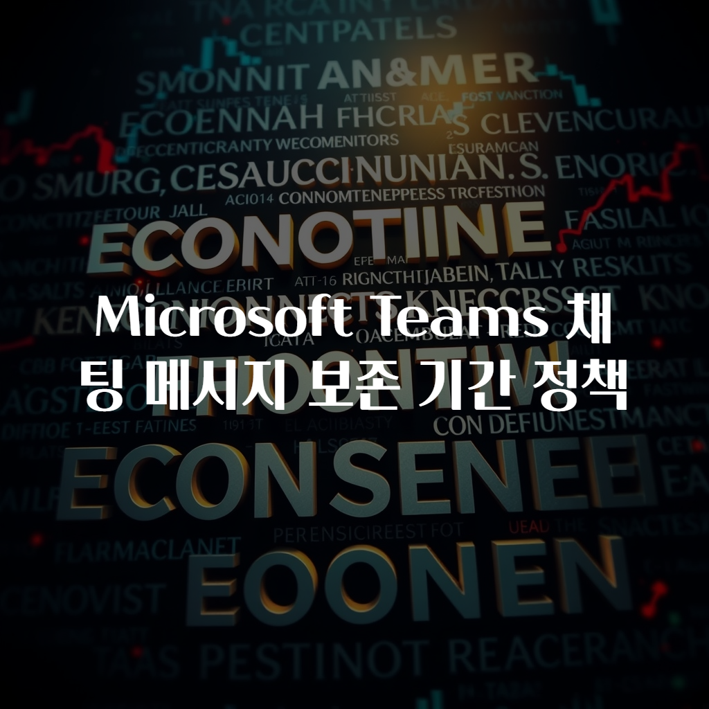 Microsoft Teams 채팅 메시지 보존 기간 정책