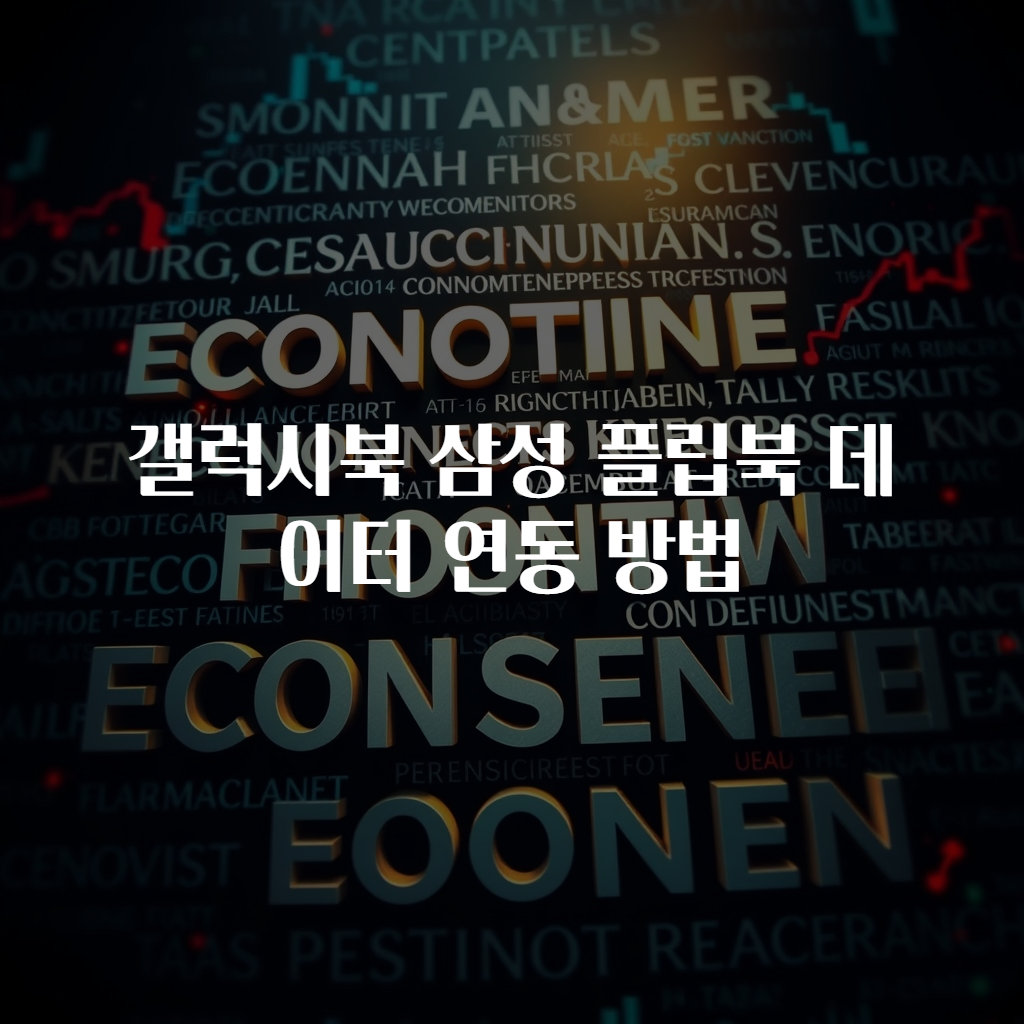 갤럭시북 삼성 플립북 데이터 연동 방법
