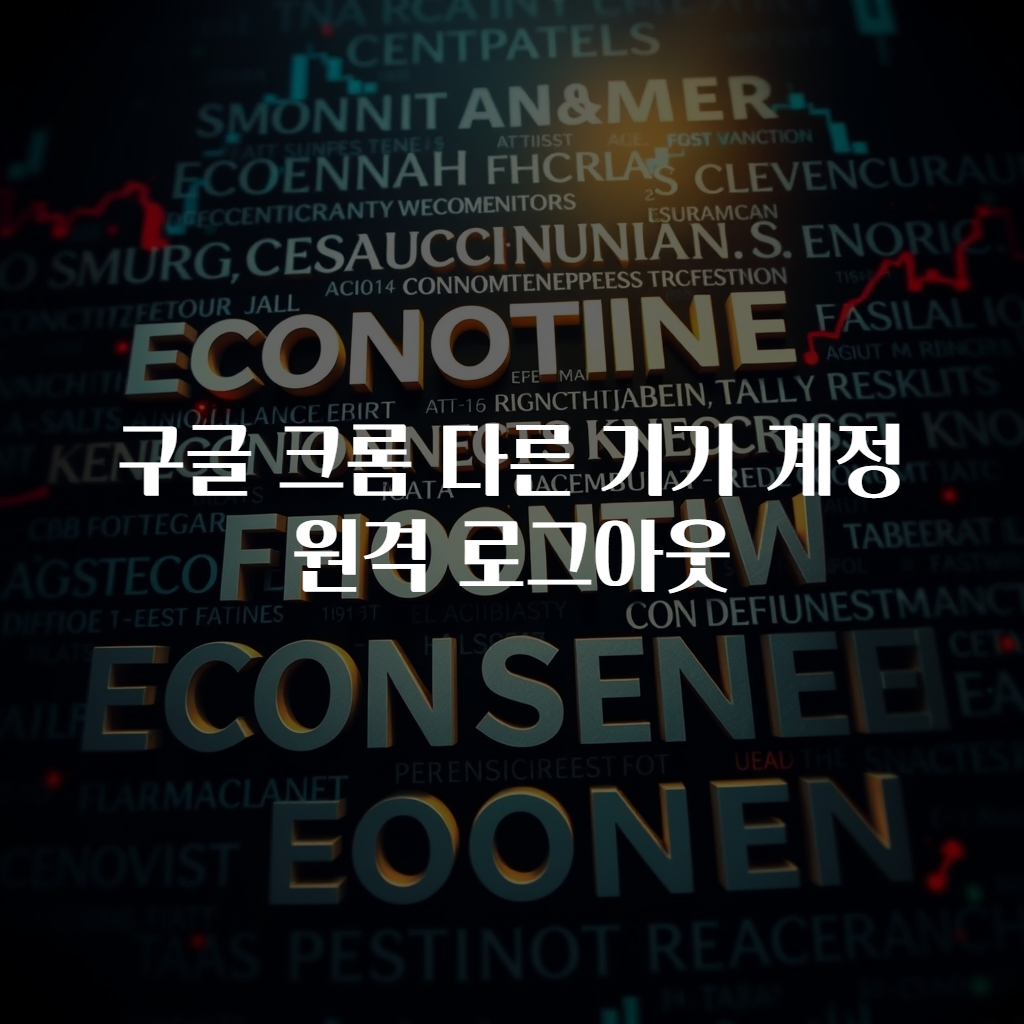 구글 크롬 다른 기기 계정 원격 로그아웃