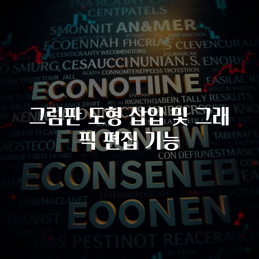 그림판 도형 삽입 및 그래픽 편집 기능