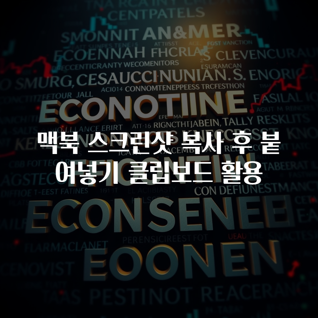 맥북 스크린샷 복사 후 붙여넣기 클립보드 활용