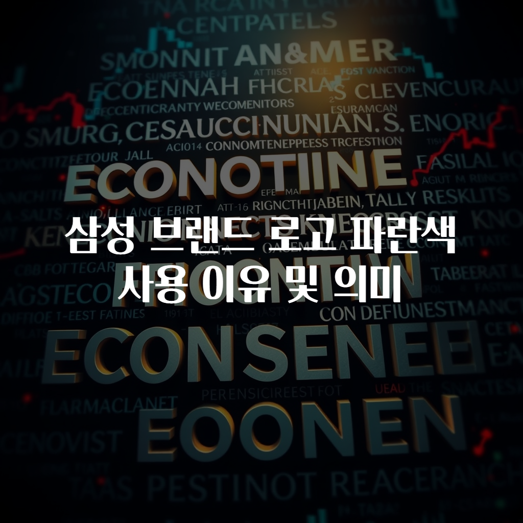 삼성 브랜드 로고 파란색 사용 이유 및 의미