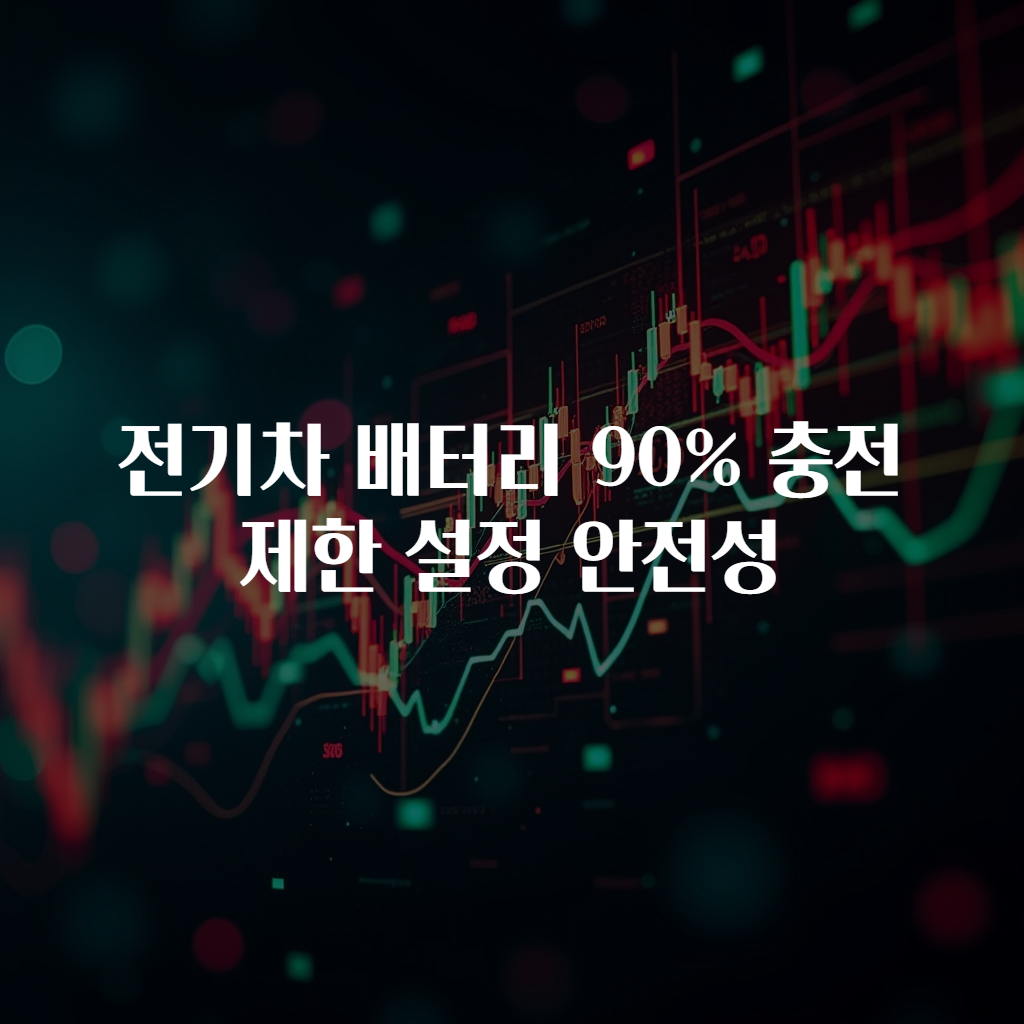 전기차 배터리 90% 충전 제한 설정 안전성