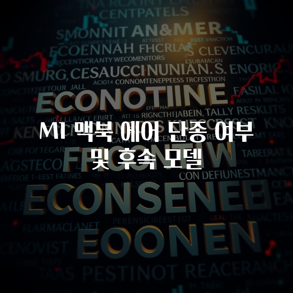 M1 맥북 에어 단종 여부 및 후속 모델