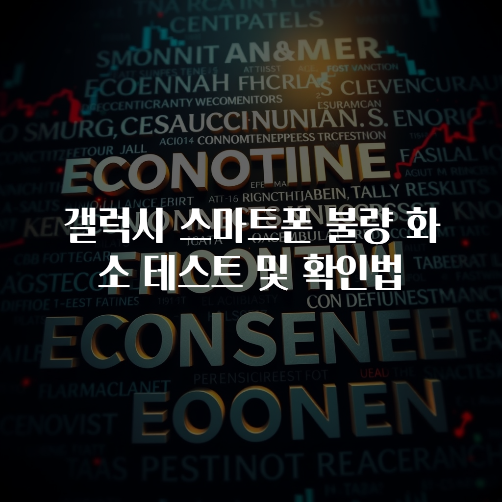 갤럭시 스마트폰 불량 화소 테스트 및 확인법