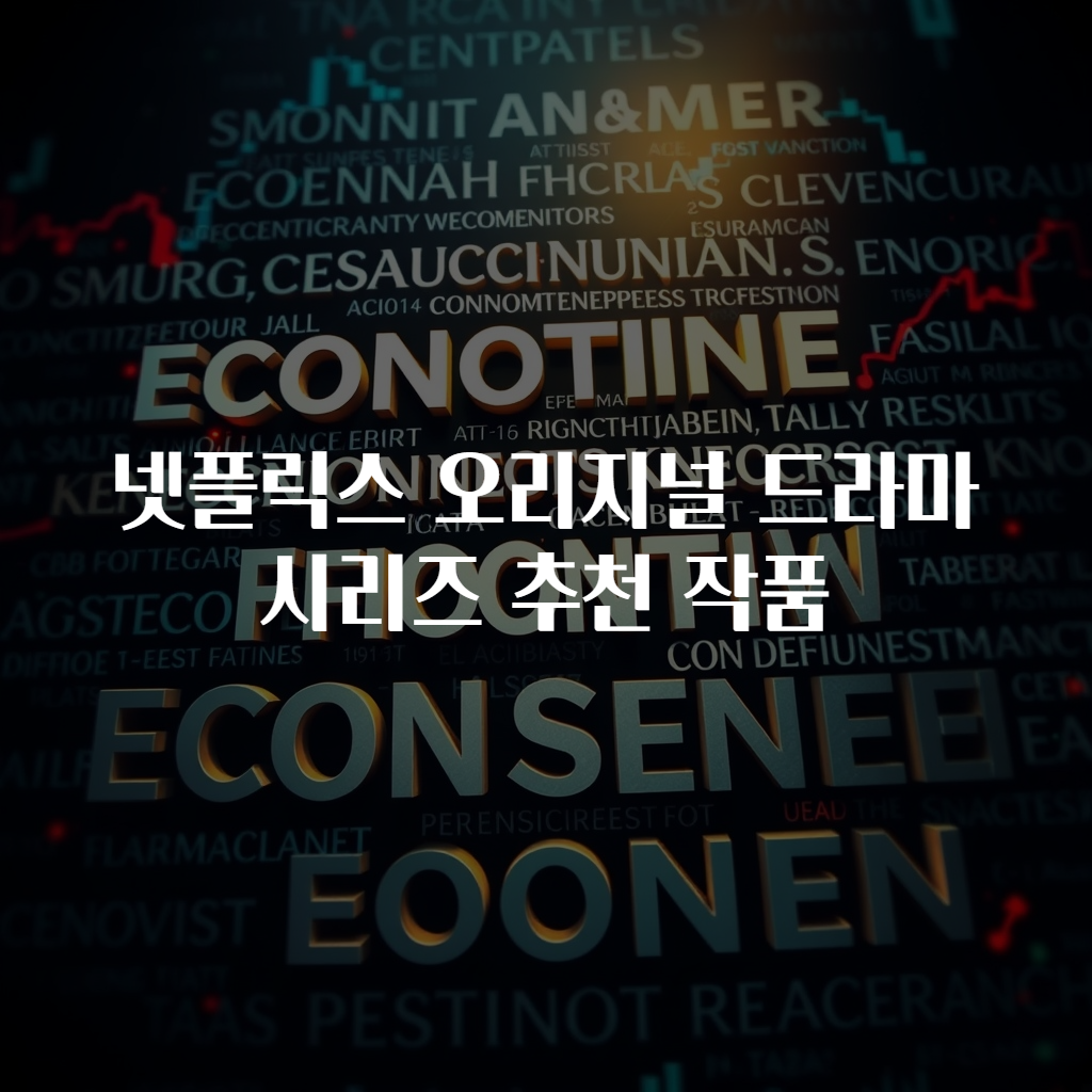 넷플릭스 오리지널 드라마 시리즈 추천 작품
