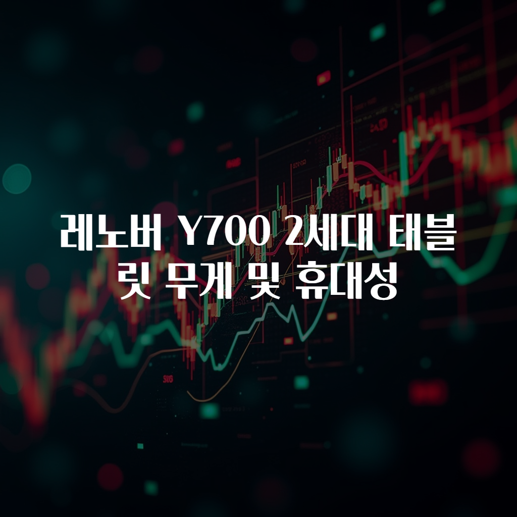 레노버 Y700 2세대 태블릿 무게 및 휴대성
