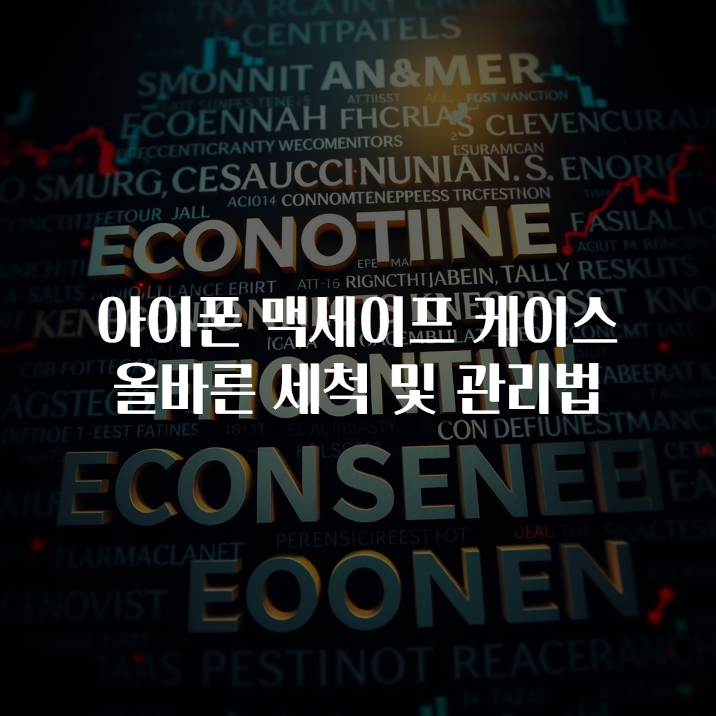 아이폰 맥세이프 케이스 올바른 세척 및 관리법