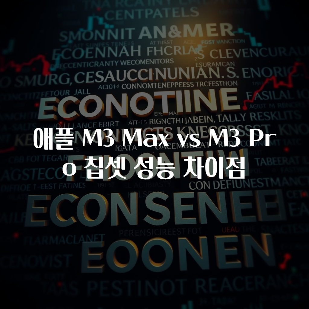 애플 M3 Max vs M3 Pro 칩셋 성능 차이점
