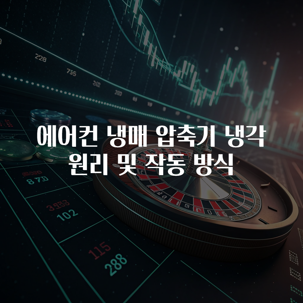 에어컨 냉매 압축기 냉각 원리 및 작동 방식
