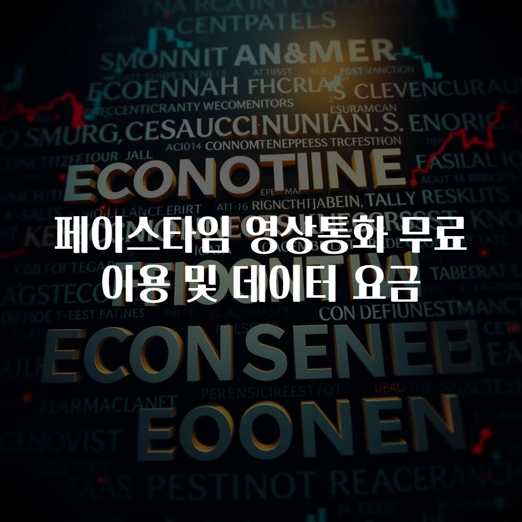 페이스타임 영상통화 무료 이용 및 데이터 요금