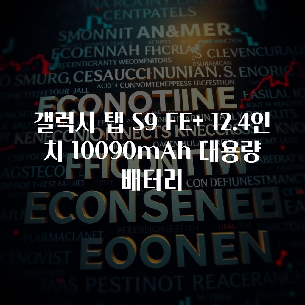 갤럭시 탭 S9 FE+ 12.4인치 10090mAh 대용량 배터리