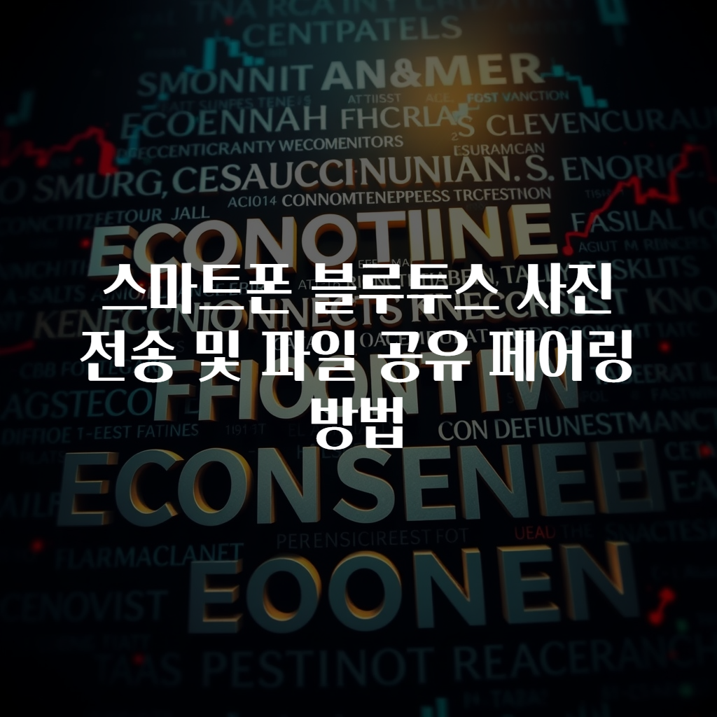 스마트폰 블루투스 사진 전송 및 파일 공유 페어링 방법
