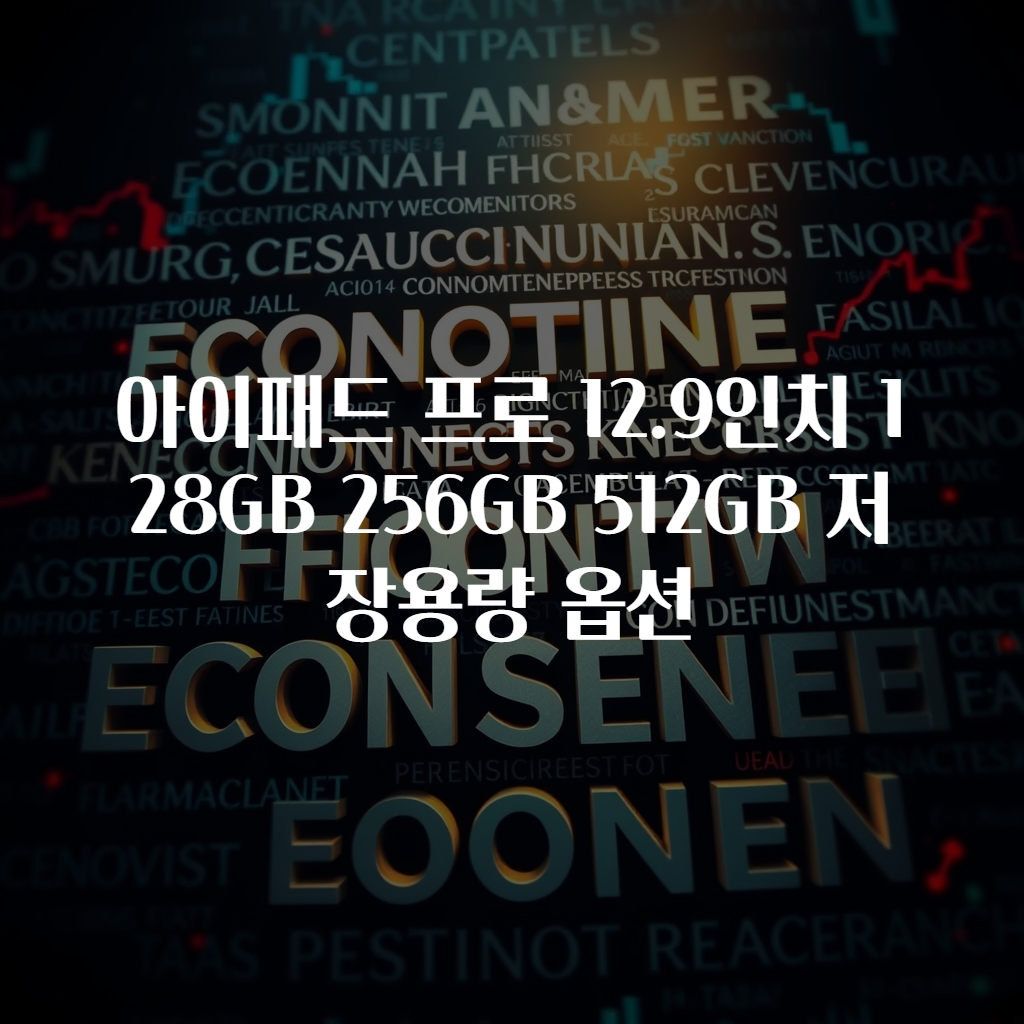 아이패드 프로 12.9인치 128GB 256GB 512GB 저장용량 옵션