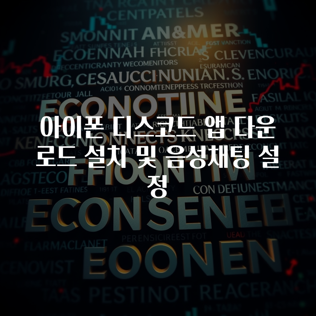아이폰 디스코드 앱 다운로드 설치 및 음성채팅 설정