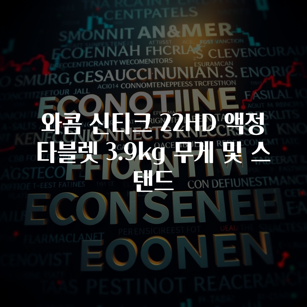 와콤 신티크 22HD 액정 타블렛 3.9kg 무게 및 스탠드