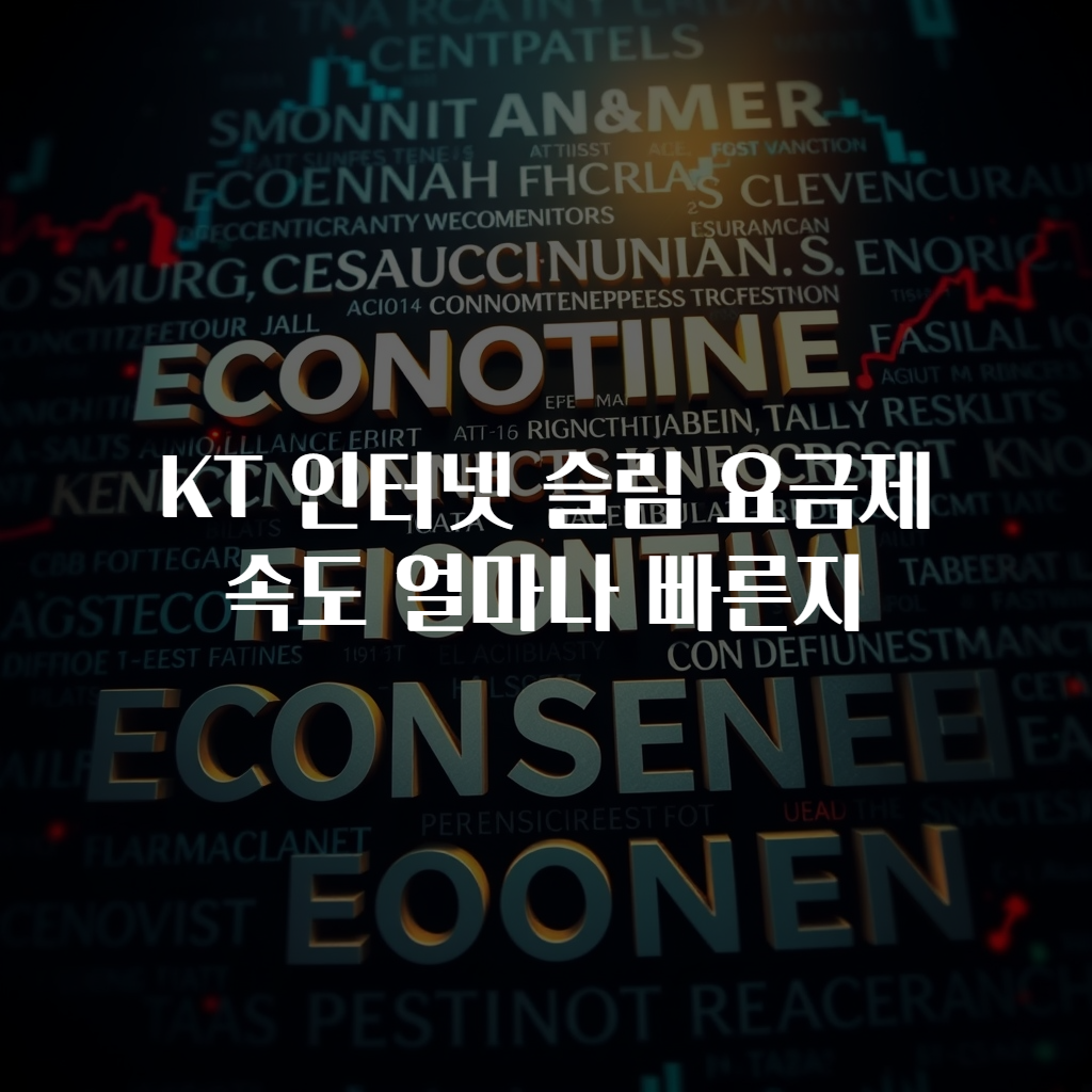 KT 인터넷 슬림 요금제 속도 얼마나 빠른지