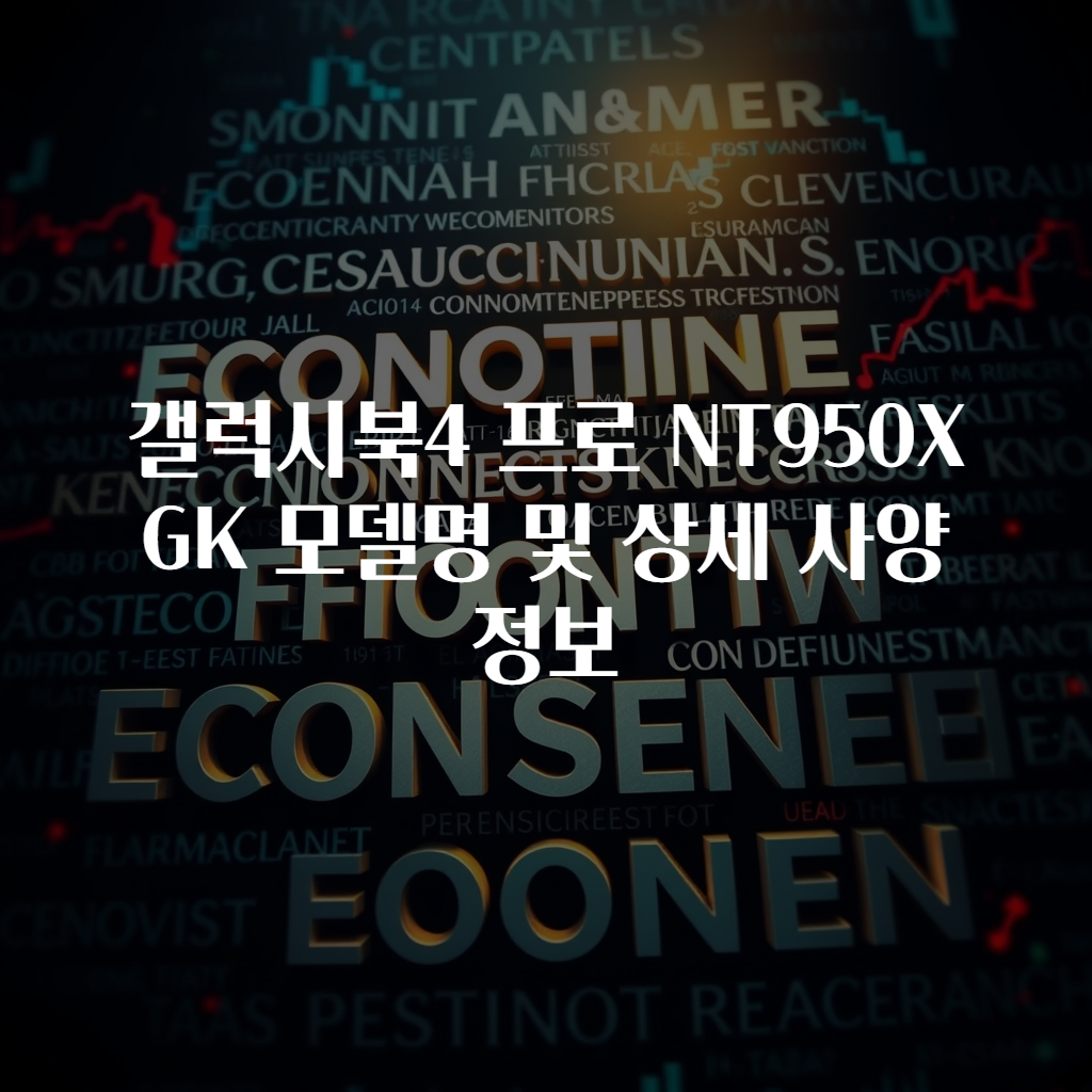 갤럭시북4 프로 NT950XGK 모델명 및 상세 사양 정보