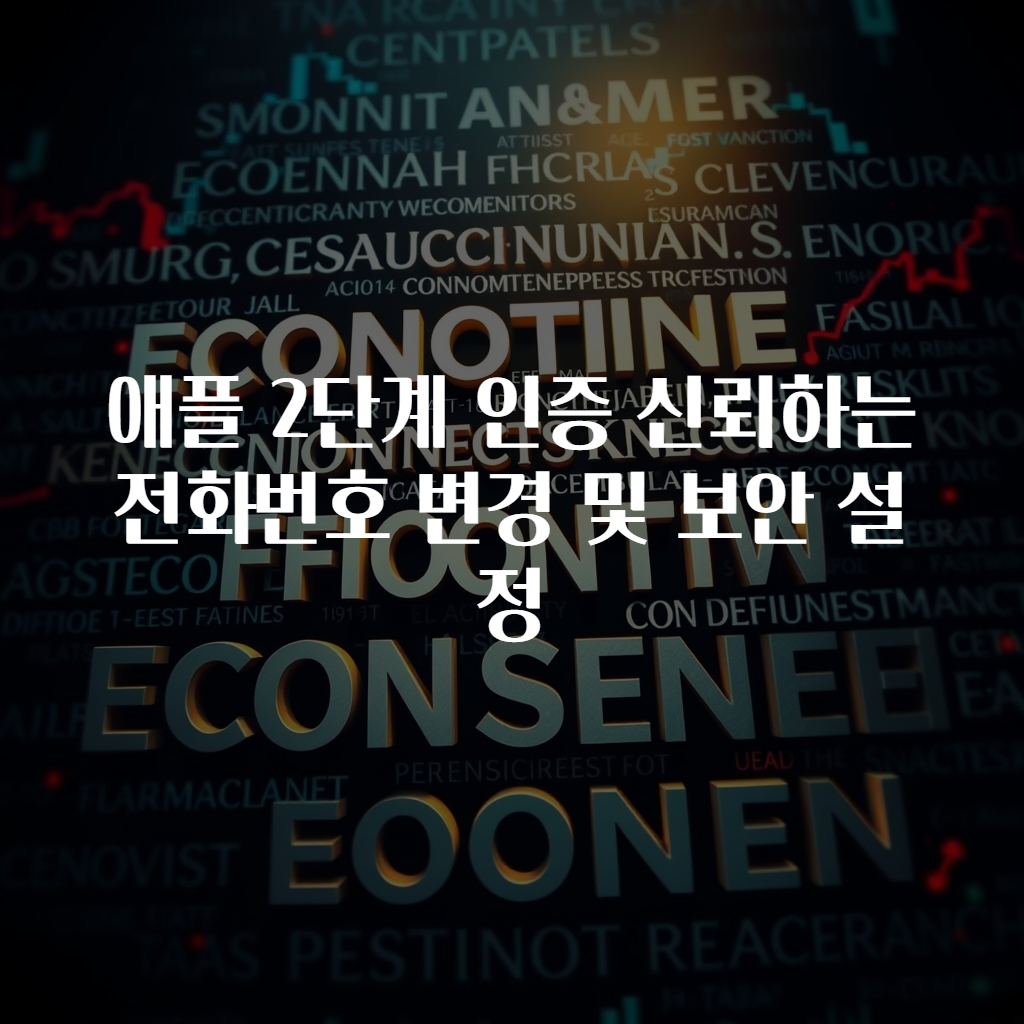 애플 2단계 인증 신뢰하는 전화번호 변경 및 보안 설정