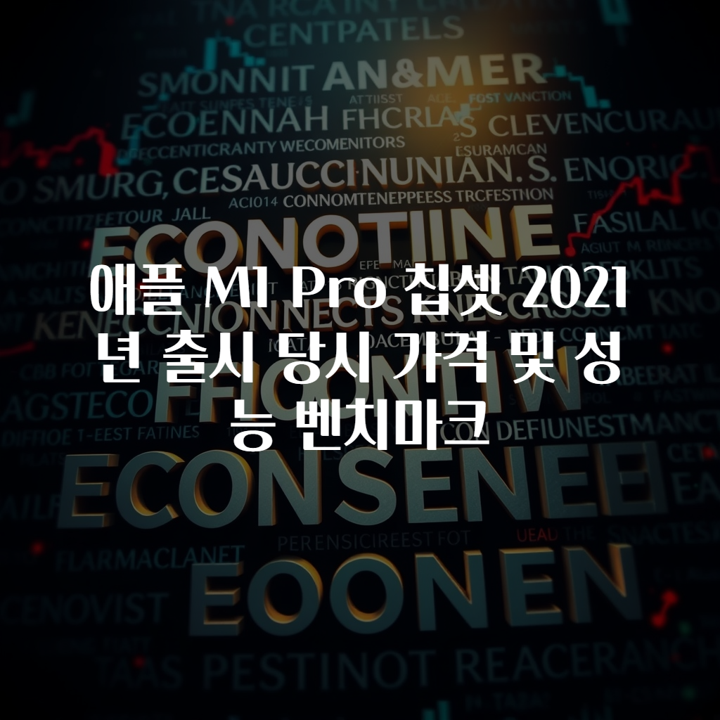 애플 M1 Pro 칩셋 2021년 출시 당시 가격 및 성능 벤치마크